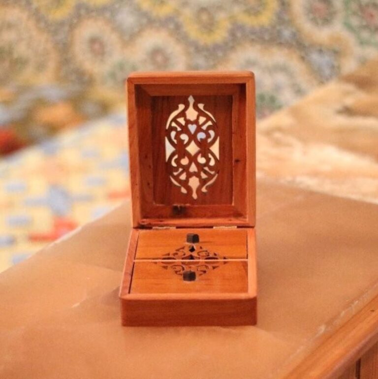 Boîte à Bijoux Marocaine En Bois De Thuya - Artisanale Élégante Qualité