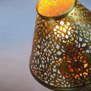 RAYA - ABAT-JOUR EN CUIVRE - Grossiste Décoration Artisanat Marocain | Boutique d'artisanat