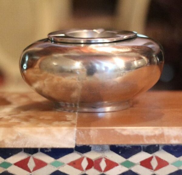 DIALNA - CENDRIER EN ALUMINIUM - Grossiste Décoration Artisanat Marocain | Boutique d'artisanat