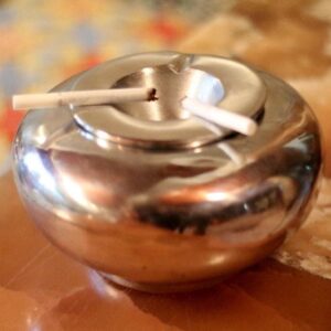 DIALNA - CENDRIER EN ALUMINIUM - Grossiste Décoration Artisanat Marocain | Boutique d'artisanat