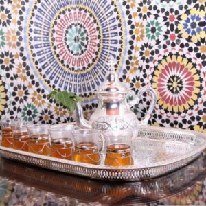 MSSID - SERVICE DE THÉ ARTISANAL - Grossiste Décoration Artisanat Marocain | Boutique d'artisanat