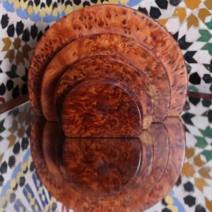 PORTE-LETTRES EN BOIS DE THUYA - Grossiste Décoration Artisanat Marocain | Boutique d'artisanat