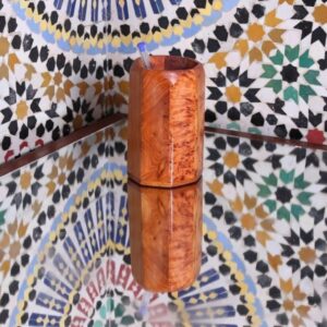 PORTE-STYLO EN BOIS DE THUYA - Grossiste Décoration Artisanat Marocain | Boutique d'artisanat