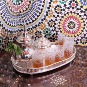 RITUEL - SERVICE DE THÉ ARTISANAL - Grossiste Décoration Artisanat Marocain | Boutique d'artisanat