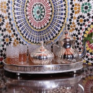 RITUEL - SERVICE DE THÉ ARTISANAL - Grossiste Décoration Artisanat Marocain | Boutique d'artisanat