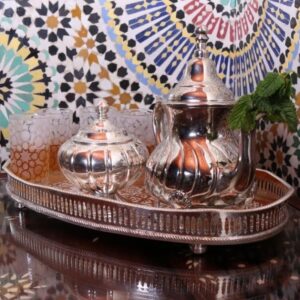 RITUEL - SERVICE DE THÉ ARTISANAL - Grossiste Décoration Artisanat Marocain | Boutique d'artisanat