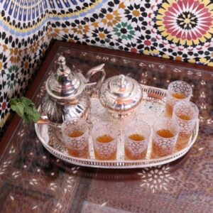 RITUEL - SERVICE DE THÉ ARTISANAL - Grossiste Décoration Artisanat Marocain | Boutique d'artisanat
