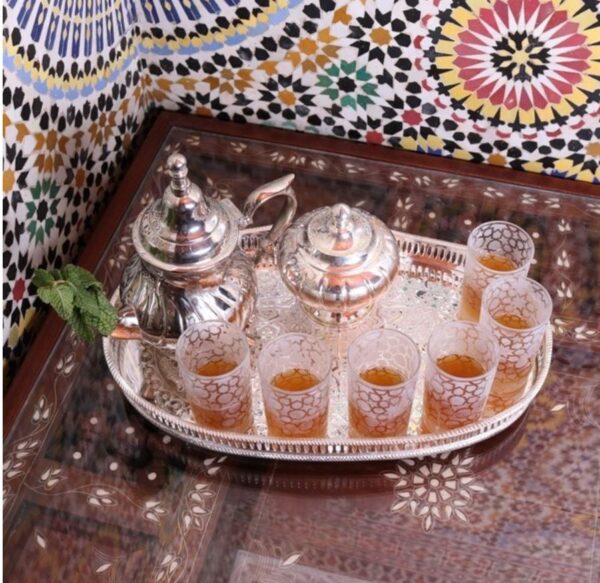 RITUEL - SERVICE DE THÉ ARTISANAL - Grossiste Décoration Artisanat Marocain | Boutique d'artisanat